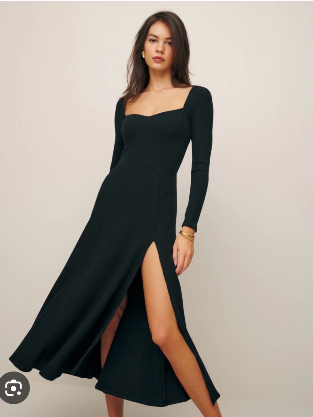 NWT Reformation Banks Knit Dress